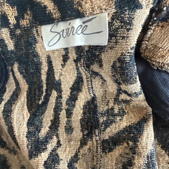 VTG Zebra Print Jacket - Picture 4 of 4